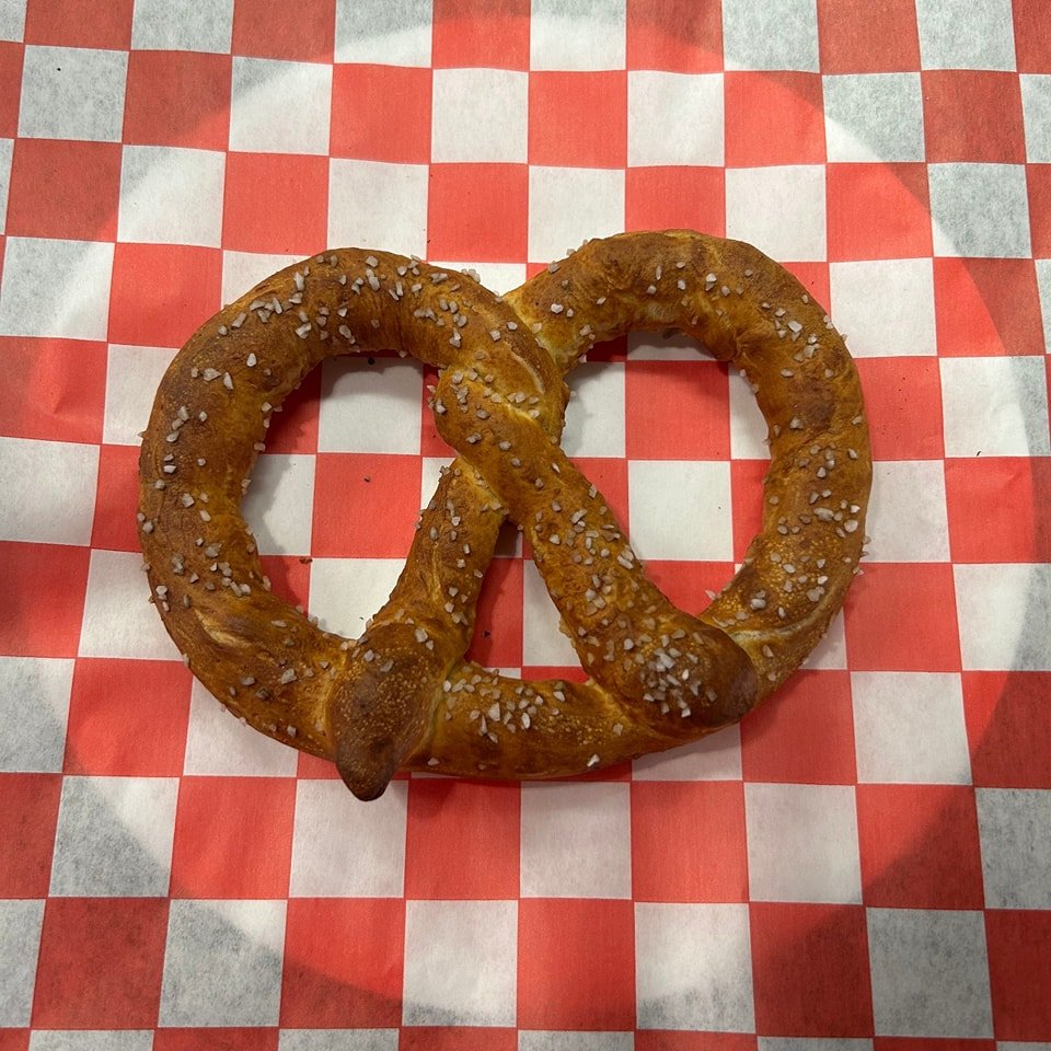 It's Pizza Friday!!! 🎉 
🥨 It's National Pretzel Day! 🥨

Whether you like them as bites or the traditional twist. Whether you like dipping them in cheese, mustard, sweet garlic butter, cream cheese icing, or nothing. Whether you're just a Pizza-and