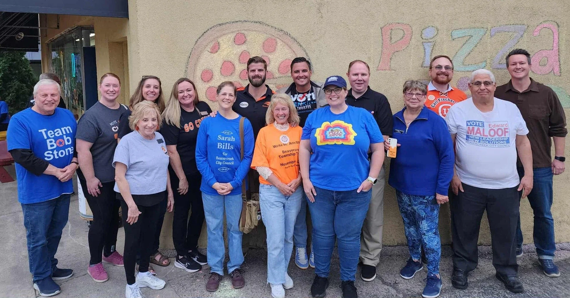 🍕✨ Smiles, Slices &amp; Community Spirit! ✨🍕

What a fantastic turnout for our Celebrity Server: Meet the Candidates Night!
Local candidates on the Beavercreek ballot for the November 4th election stopped by to serve slices, share smiles, and conne