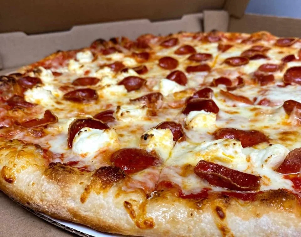 🍕 Happy Pi Day (3.14)!

The best kind of pi(e)?
Definitely the kind you can eat.

Like our Pepperoni &amp; Cream Cheese Pizza &mdash; now officially on the menu as one of our Specialty Pizzas and already a Team and customer favorite. 🤤

We&rsquo;ll