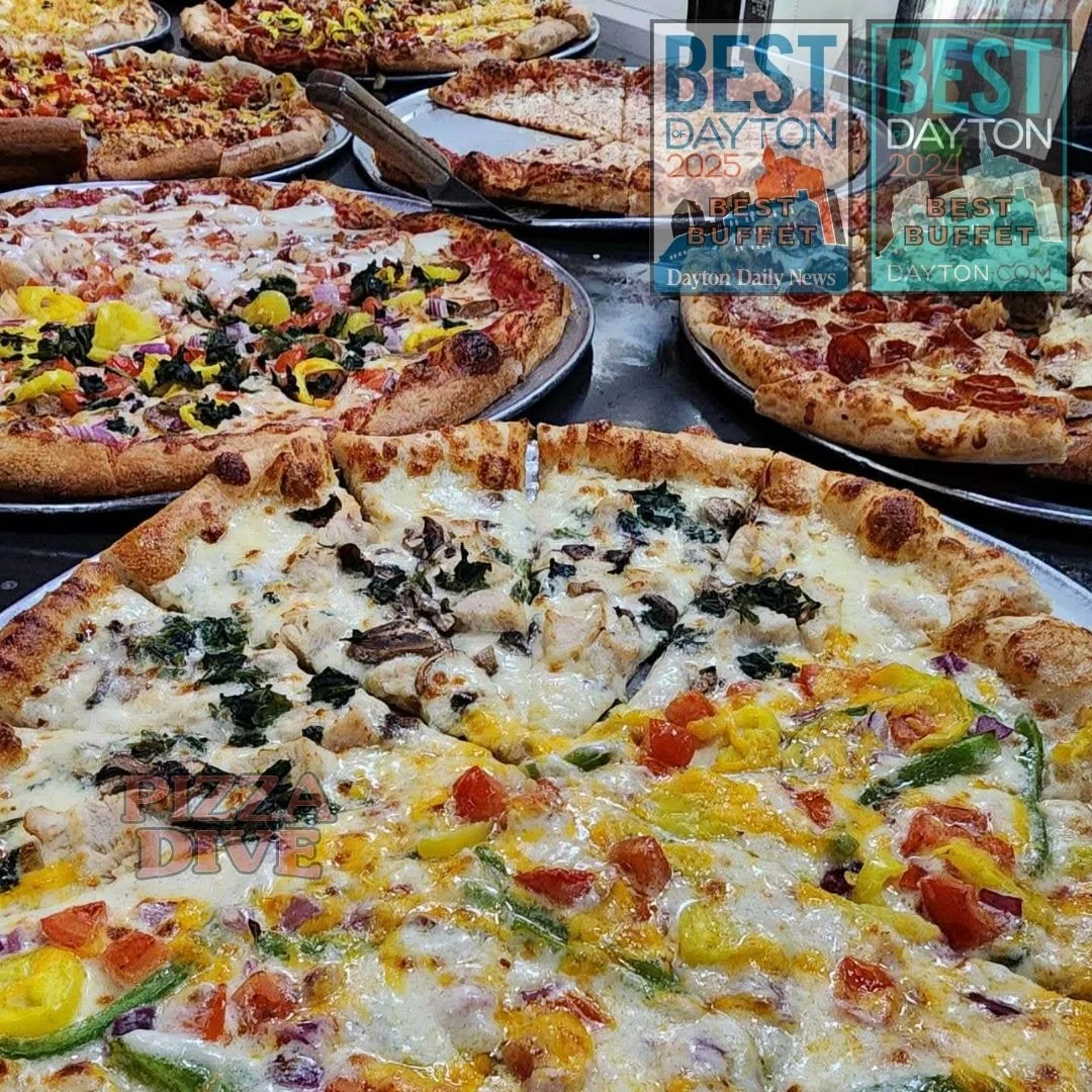 🍕✨ Big Wednesday at the Dive ✨🍕

Tonight is special &mdash; for the first time, our Wednesday Night Buffet is happening at BOTH Pizza Dive locations! 🙌

That means you can grab your buffet favorites at:
📍 Towne Drive
📍 Dayton Xenia Rd

And one m
