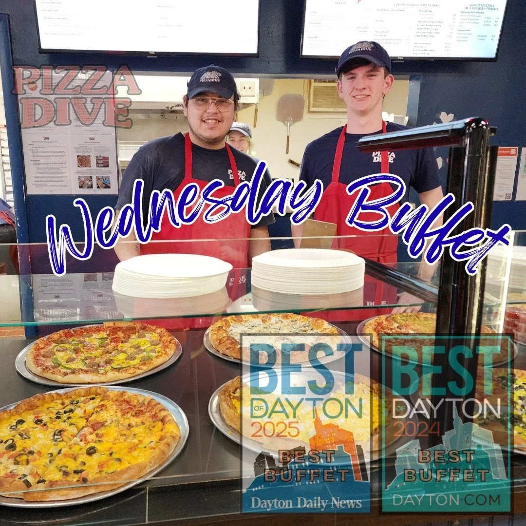 🍕✨ Wednesday Night Buffet at the Dive ✨🍕

Wednesday nights just hit different.

The ovens are hot, the buffet is full, and dinner plans are officially handled.

Tonight&rsquo;s buffet lineup includes:
🍕 All-you-can-eat pizza
🔥🍯🧀 Five Cheese Hot