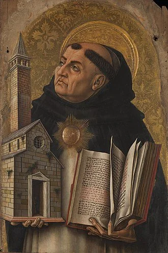   Saint Thomas Aquinas , Carlo Crivelli, 1476 