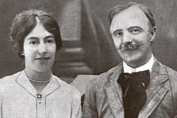  Margaret and James Cousins ( Image Source ) 