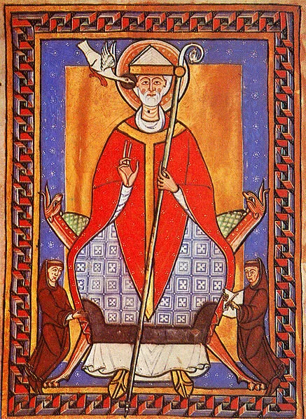  Pope Gregory I, 12th c. 