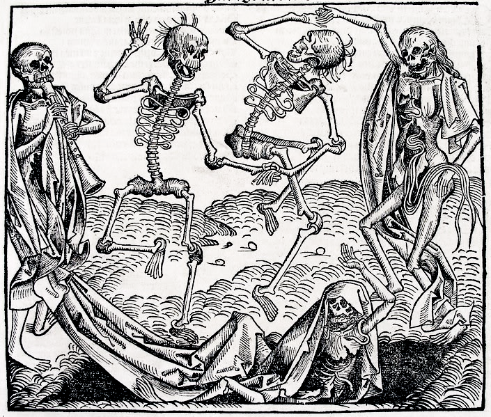   Danse Macabre , Michael Wolgemut, 1493 