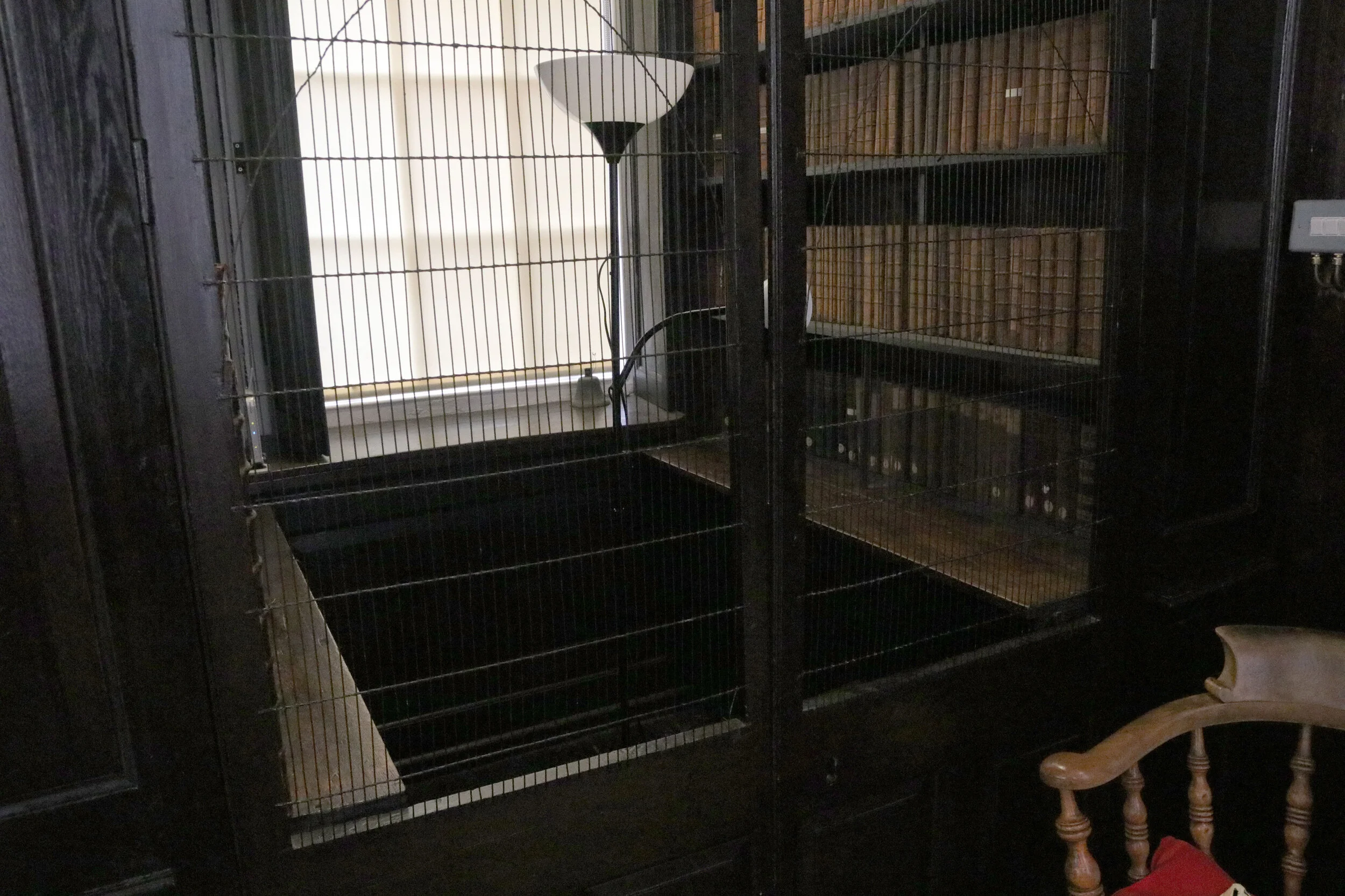  One of Marsh’s Library’s “stagnant bays” 