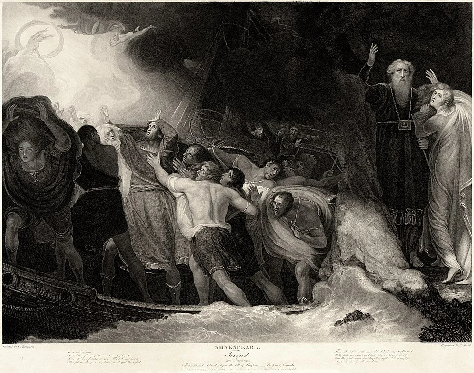 Act I Scene i, The Tempest , George Romney, 1797