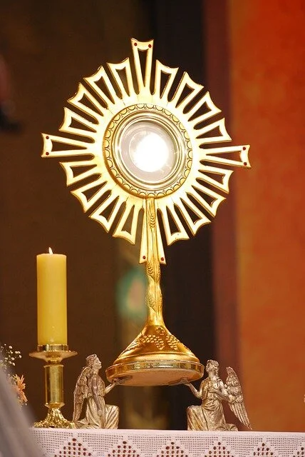 A monstrance 