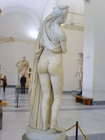 Venus Kallipygos in Naples National Archaeological Museum