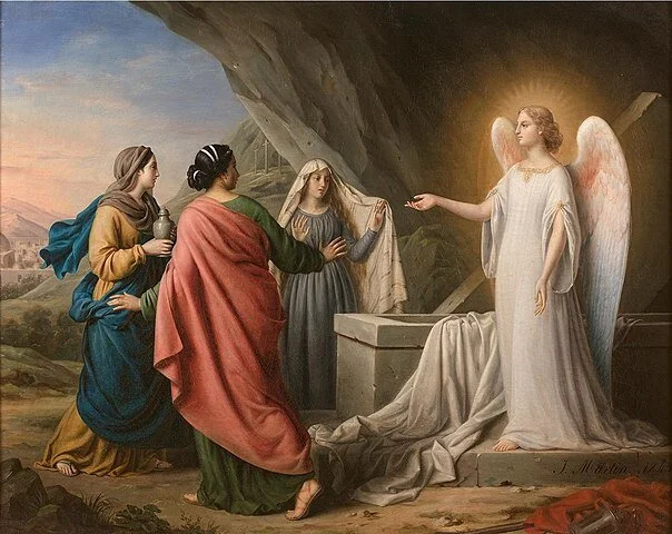   The Three Women on the Tomb of Christ , Irma Martin, 1843 