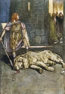 Illustration from  The Boys’ Cuchulain , 1904 