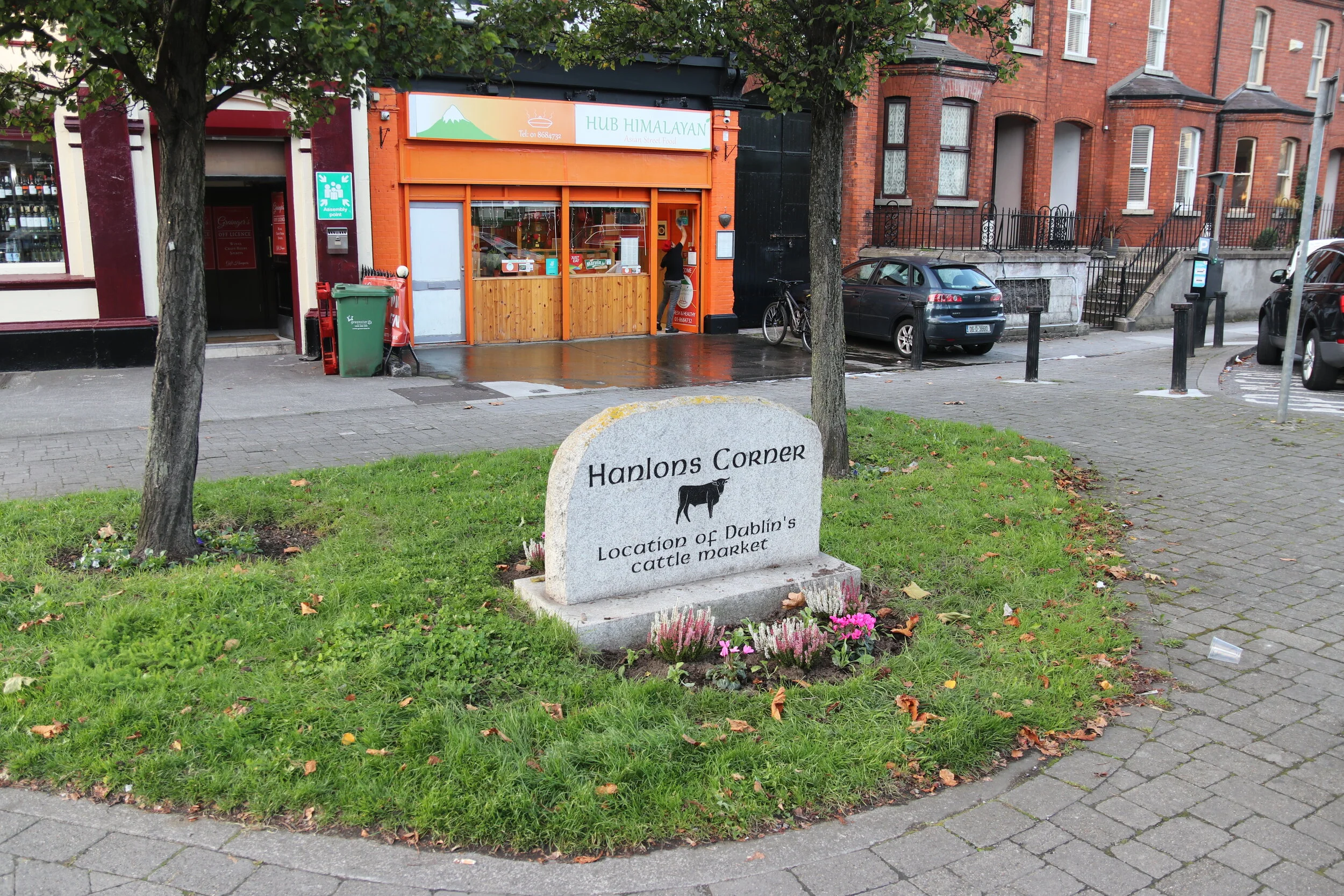 The former location of the cattle market.