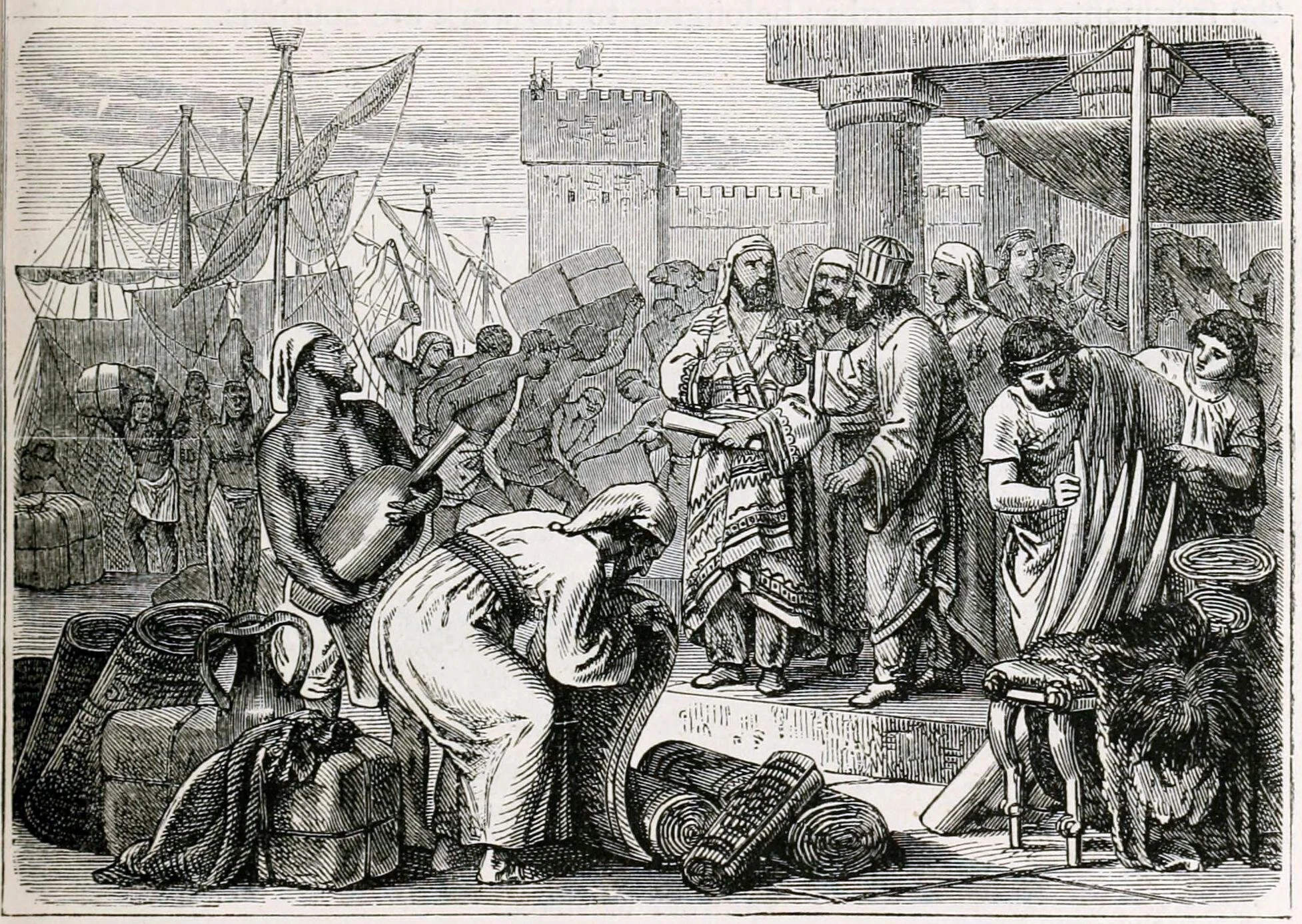  Phoenician Merchants and Traders, 1880’s 