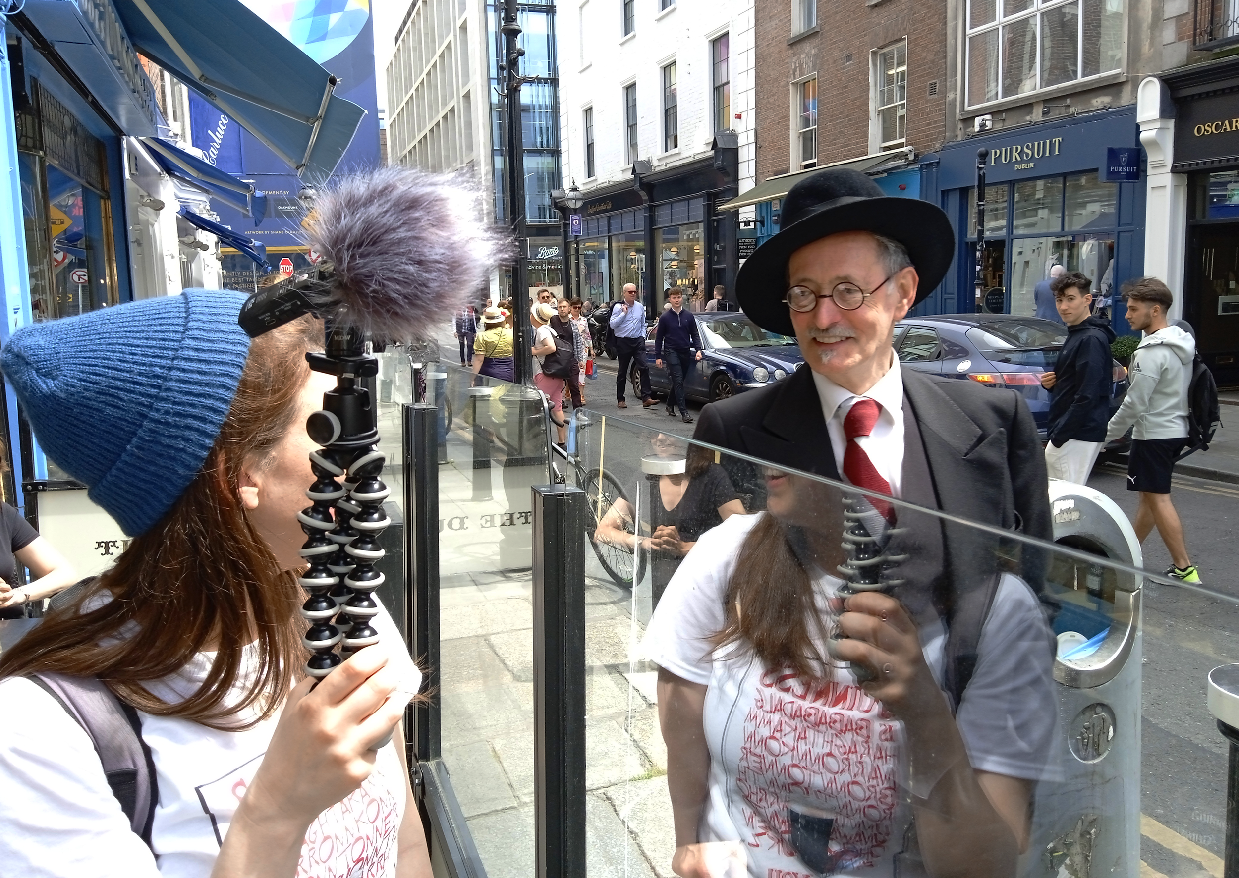  Thank you, John Shevlin, for giving me a generous five seconds of your time! 
