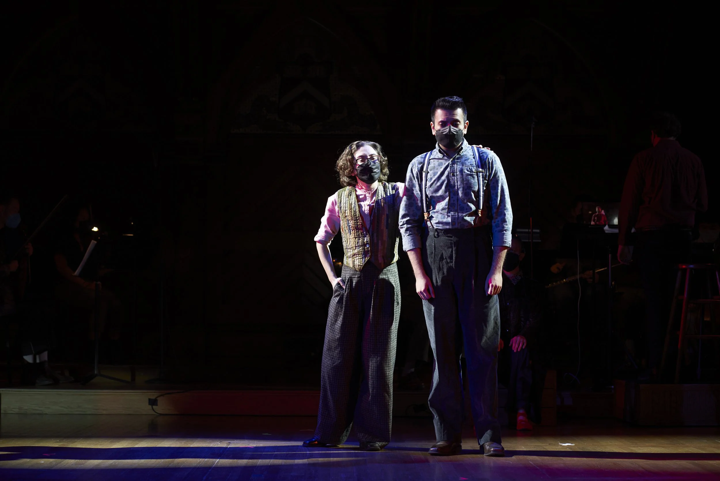  Buck Mulligan and Stephen Dedalus 