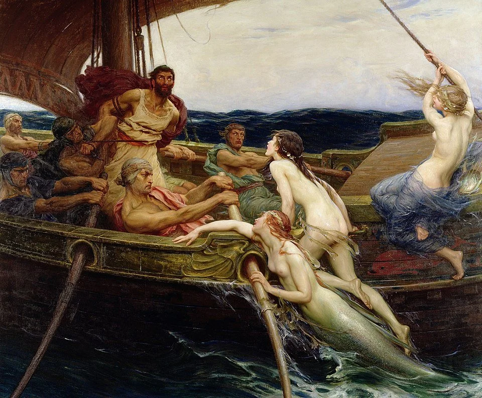  Ulysses and the Sirens, Herbert James Draper, 1909 