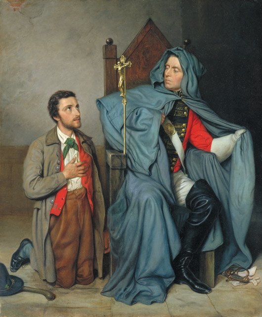   The Croppy Boy (The Confession of an Irish Patriot),  Charlotte Schreiber, 1879 