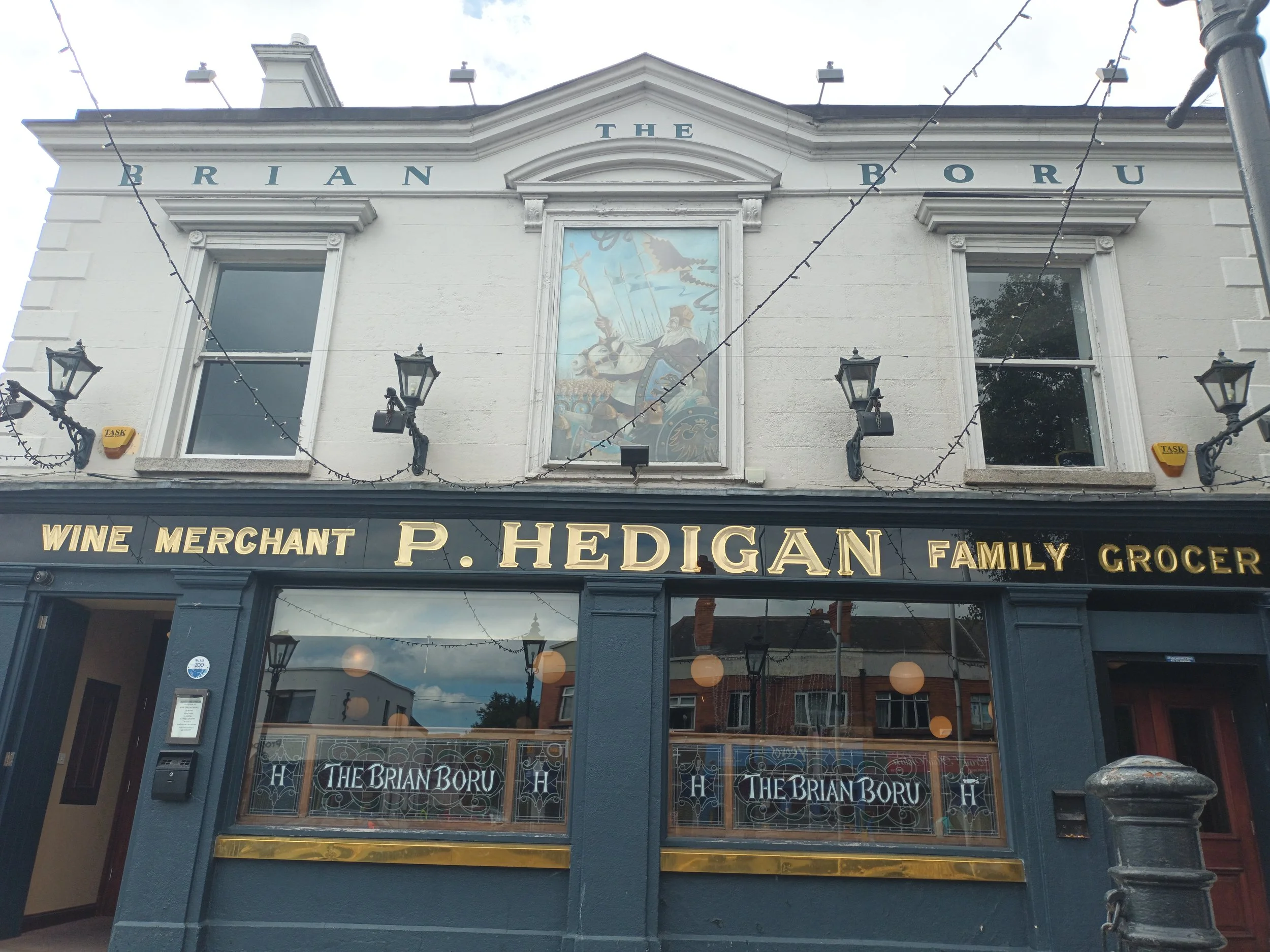  The front of the Brian Boru 