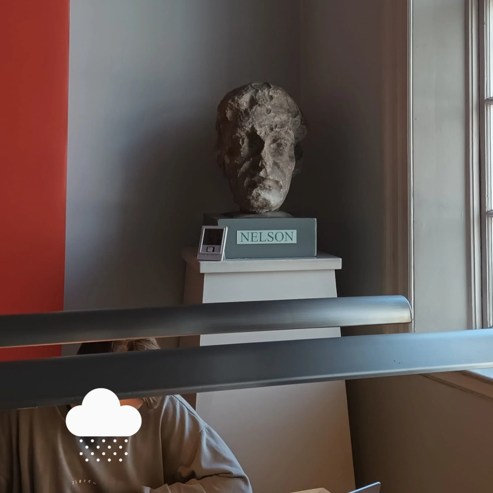 The final resting place of Nelson’s head (Pearse St. Library)