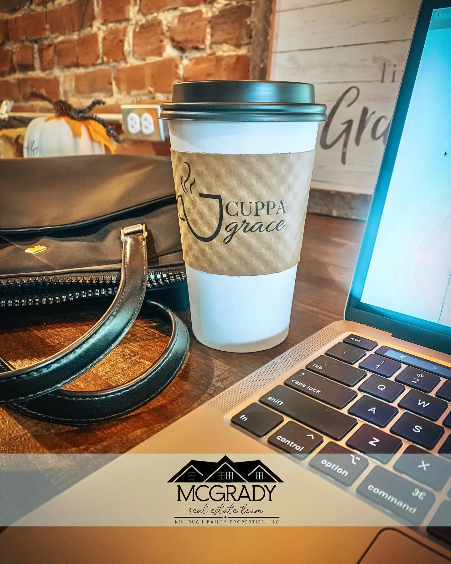 Coffee and Contracts...two of our favorite things. ☕️✨ Support local and stop by @cuppagracecoffee! Don&rsquo;t forget all teachers and school personnel receive 10% drink orders until 09/24!