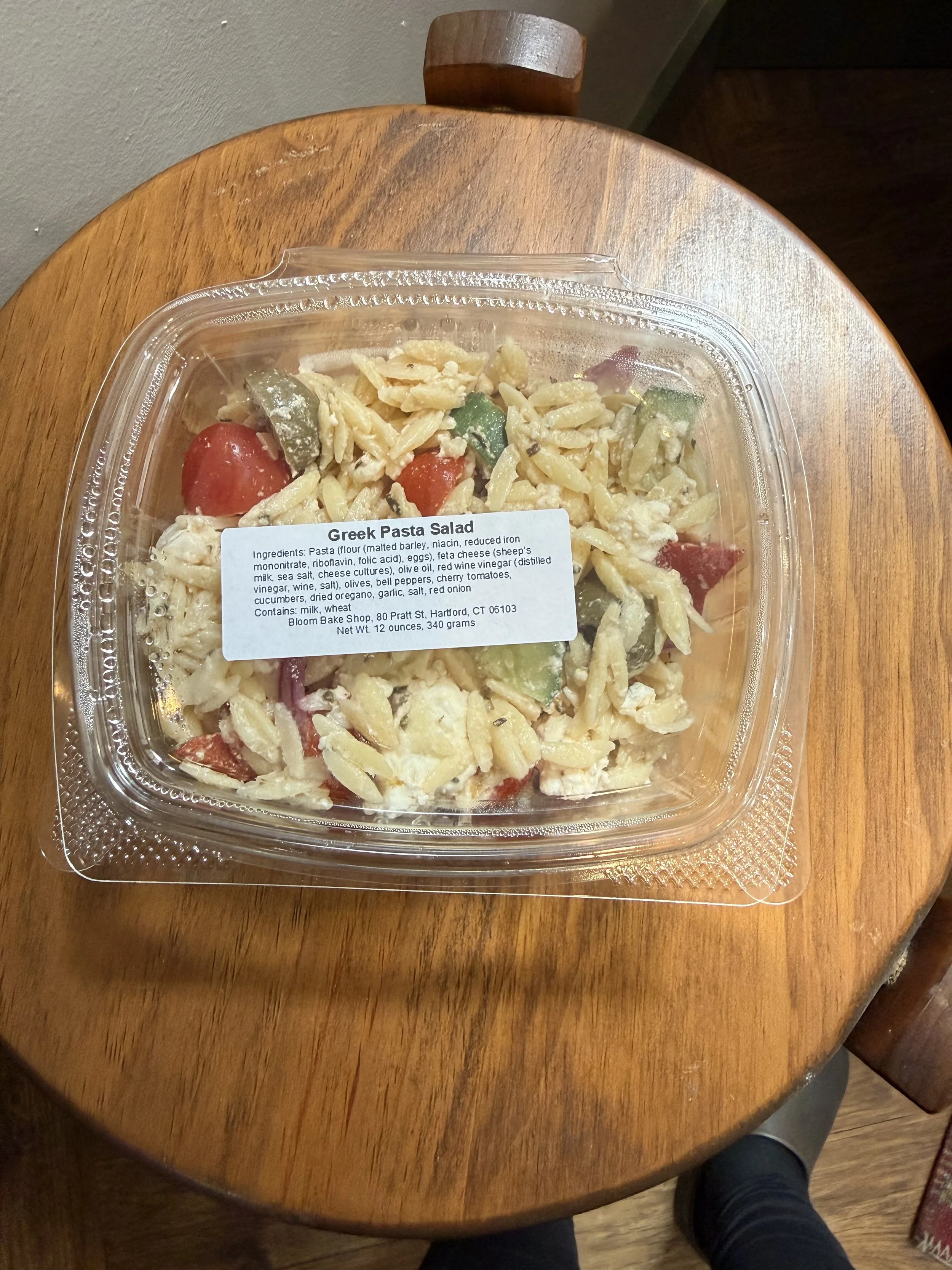 Greek Orzo Pasta Salad