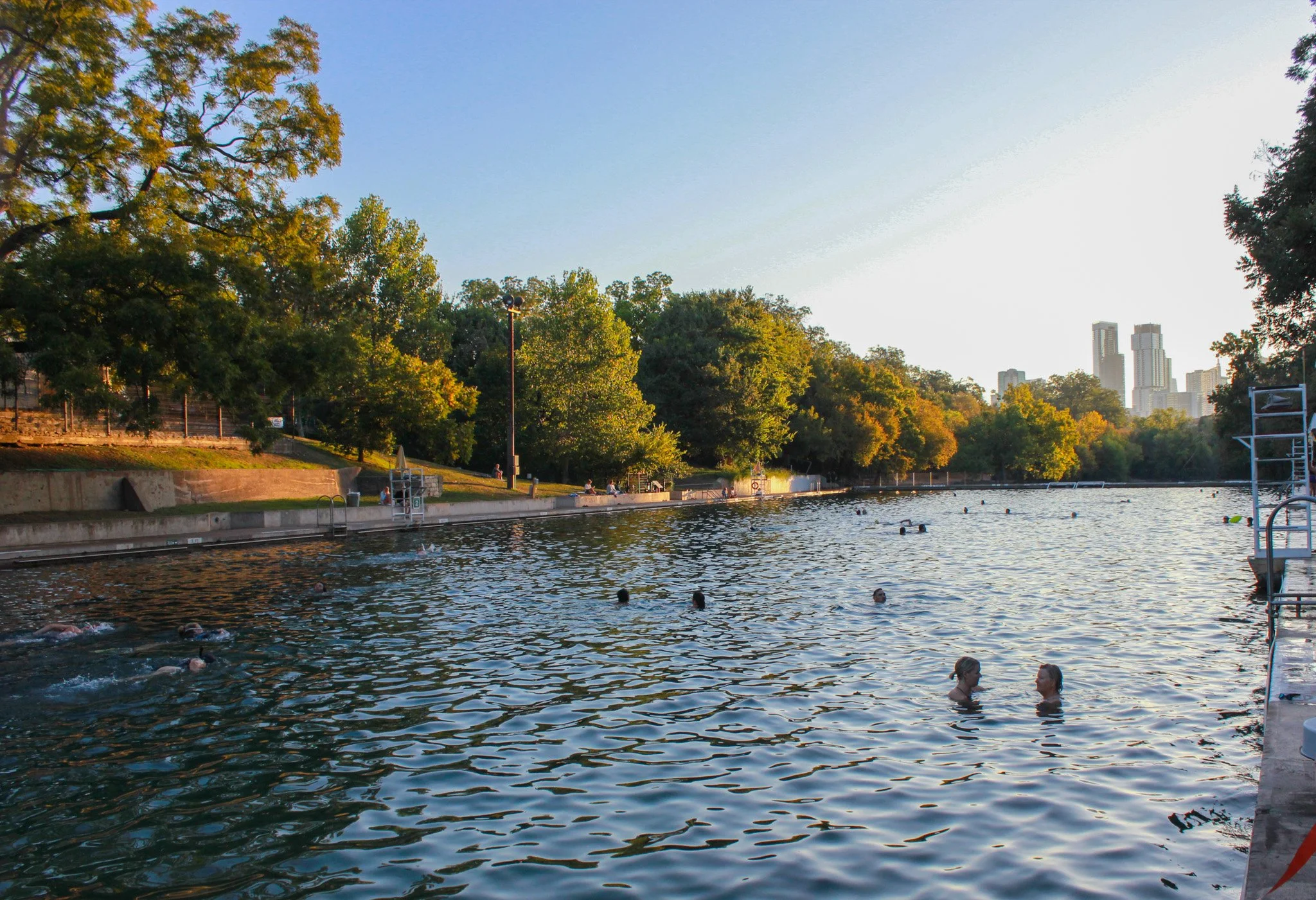 Morning at Barton Springs Pool | October 2024