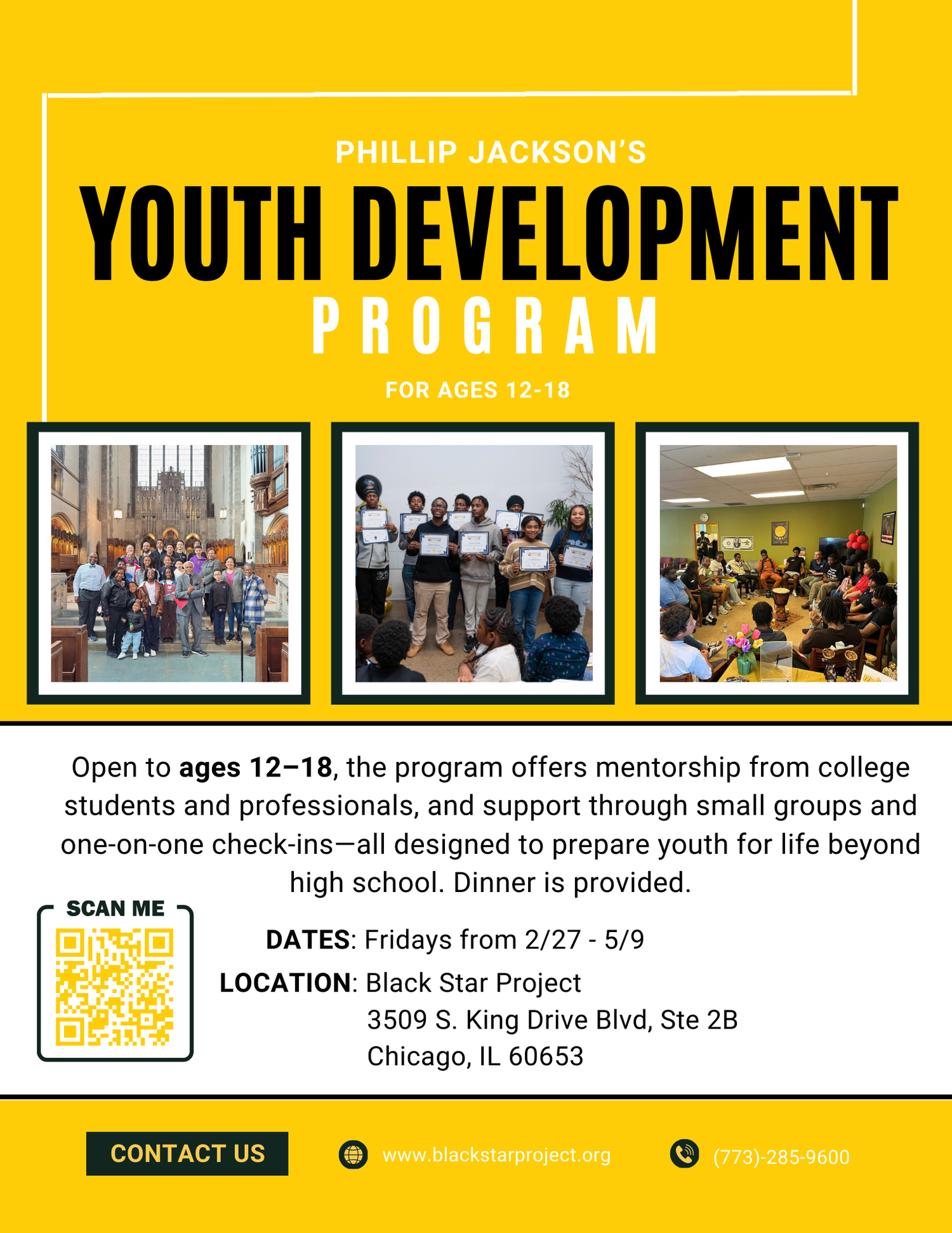 Post Younth Development Program Phillip Jackson Youth Development Program — Black Star Project