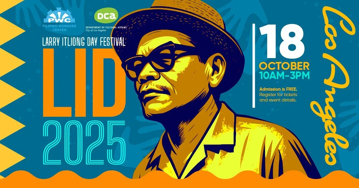 β¨ Are you ready for Larry Itliong Day Festival 2025?
Join @pwcsc on October 18 | 10 AM – 3 PM | Los Angeles as a celebration of the life and legacy of Larry Itliong — the Filipino labor leader whose leadership in the Delano Grape Strike