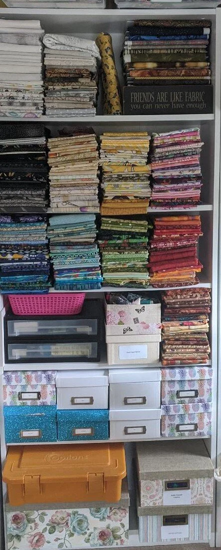 Subtle Stash How BIG a stash do you really need? — One Quilting Circle
