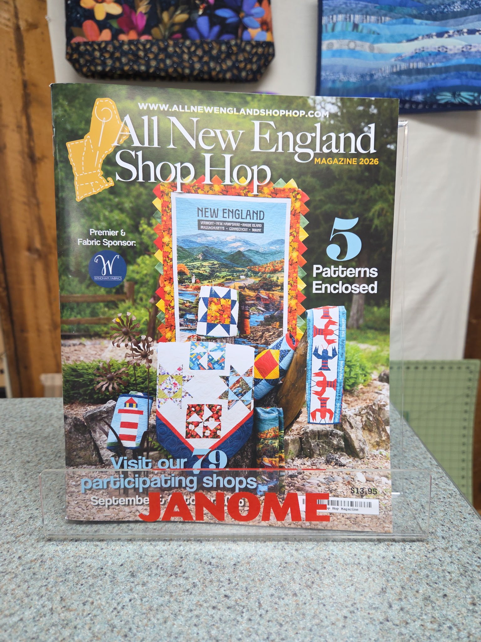 Ten Things to buy in a Quilt Shop…All New England Shop Hop edition