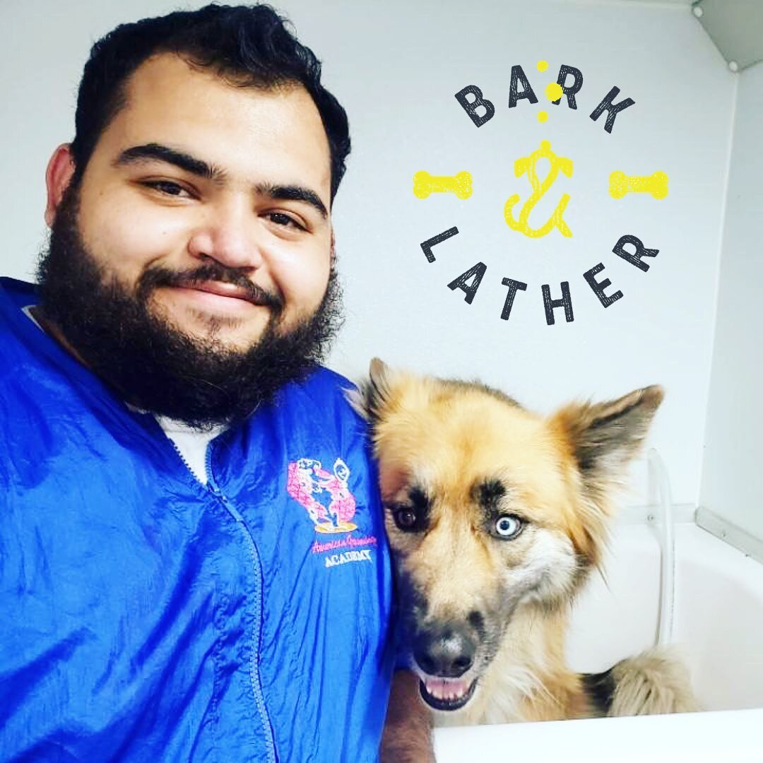 Meet our amazing groomer, Christian! 
Christian has been able to turn his passion and love for dogs into a career as our groomer! His love for pups shows at each and every appointment as every pup absolutely adores him. He treats each dog with such c