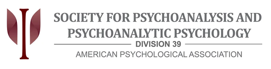 Logo of the Society for Psychoanalysis and Psychoanalytic Psychology, Division 39 of the American Psychological Association.