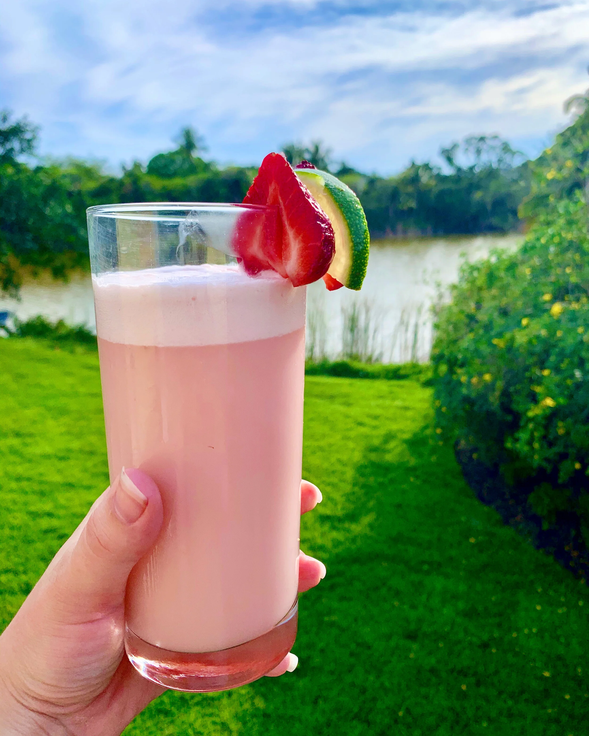 My cocktail, the Yes to Yummy!
