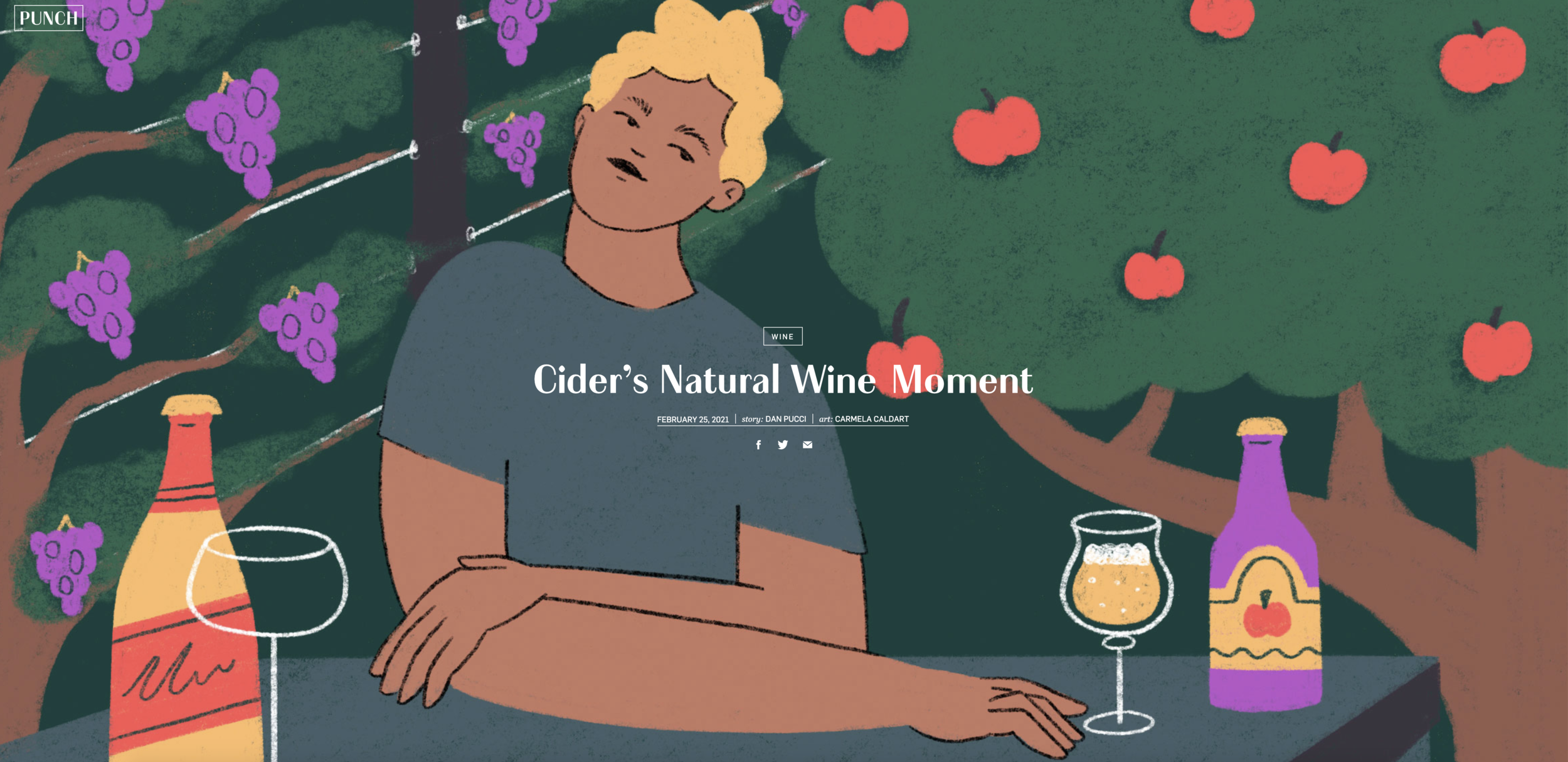 PUNCH DRINK - Cider's Natural Wine Moment