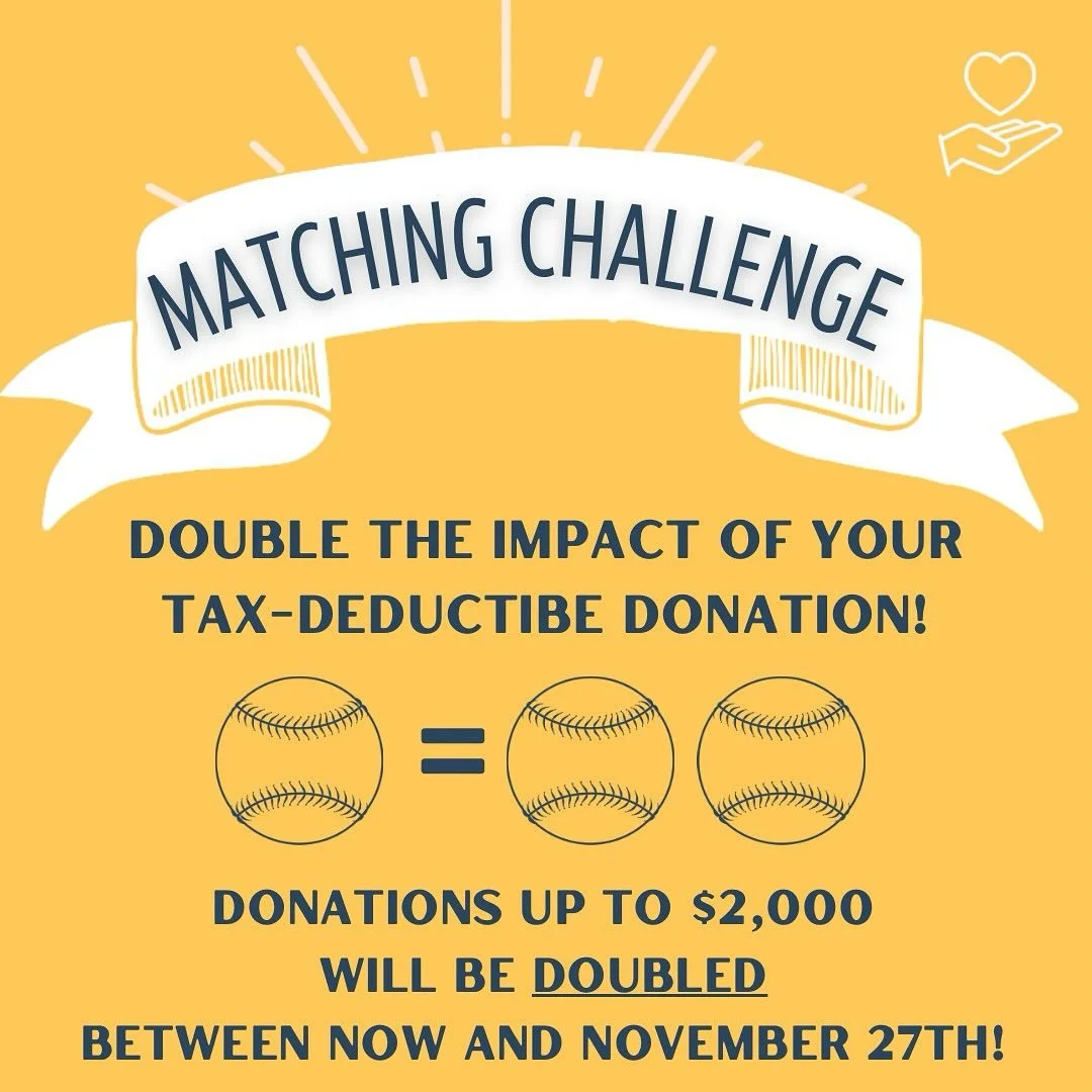 A generous supporter has pledged to match all donations through Thanksgiving 2025, which amplifies your impact! Help us reach our goal of $2,000. Click the &ldquo;November Donor Match&rdquo; link in our bio to donate today. 

Thank you for helping us