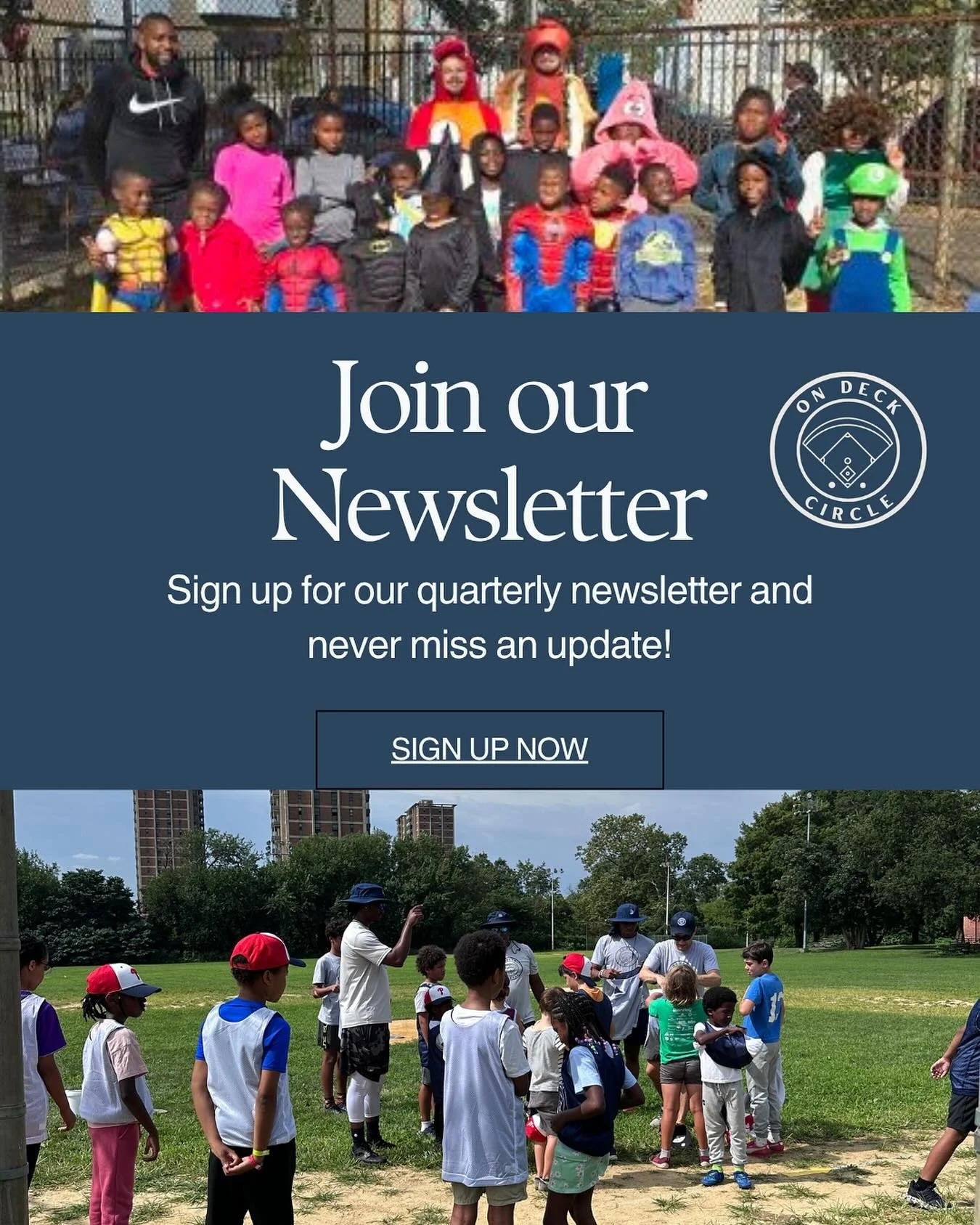 Our Fall Newsletter is out! Get the latest news on what&rsquo;s going on at The On Deck Circle! Sign up for our quarterly newsletter by clicking the link in our bio.