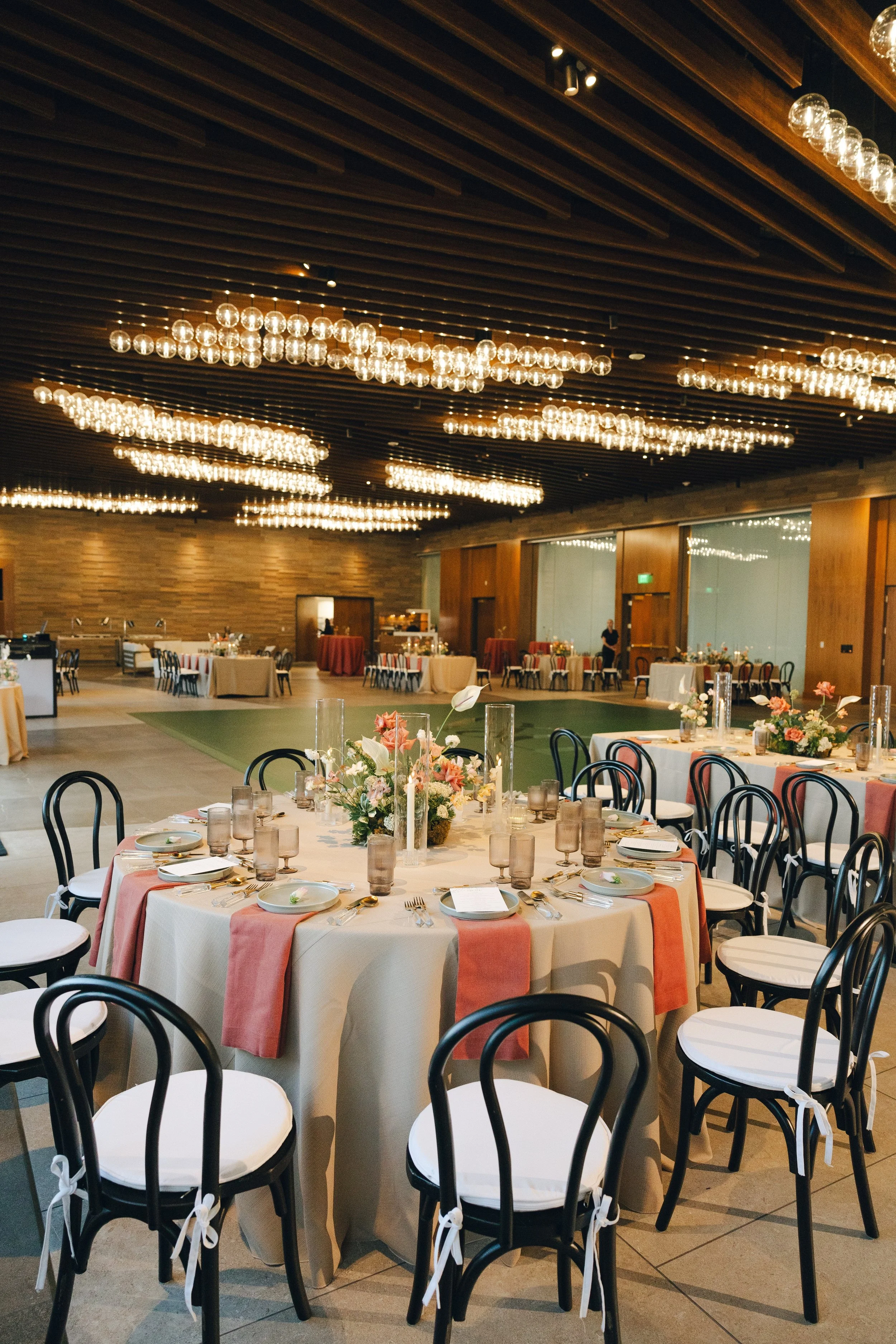 Wedding Reception at Aria South Primrose Veranda by Simply Weddings Las Vegas
