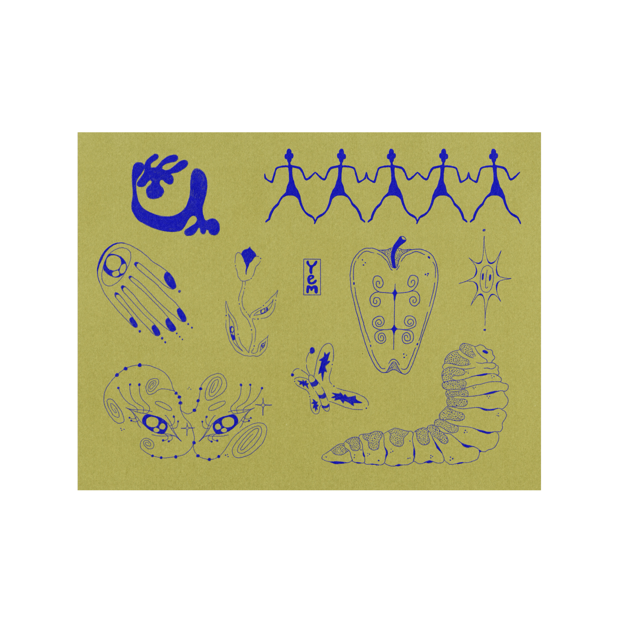 ‘tatu flash sheet #2’ print