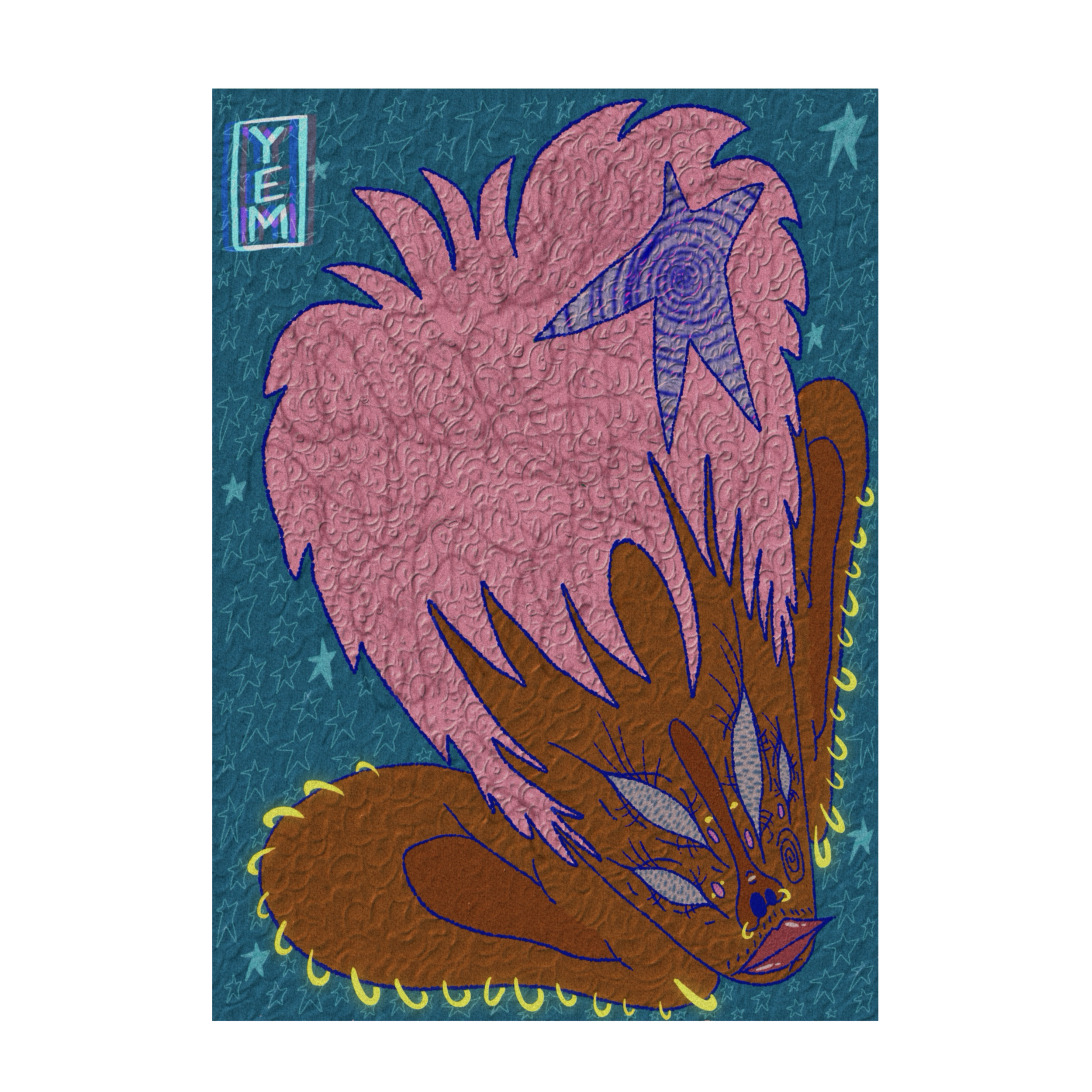 ‘shine so bright’ print