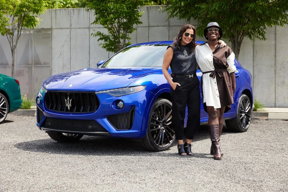 Upstate Art Exploring In A Maserati