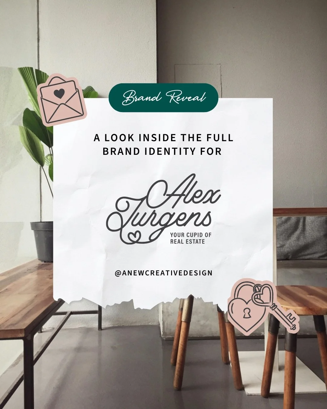 Known for bringing people together as a marriage celebrant, Alex has taken those same matchmaking skills into the world of real estate - helping buyers and sellers find the one💘

She didn&rsquo;t want a brand that felt corporate or cookie-cutter.
Sh