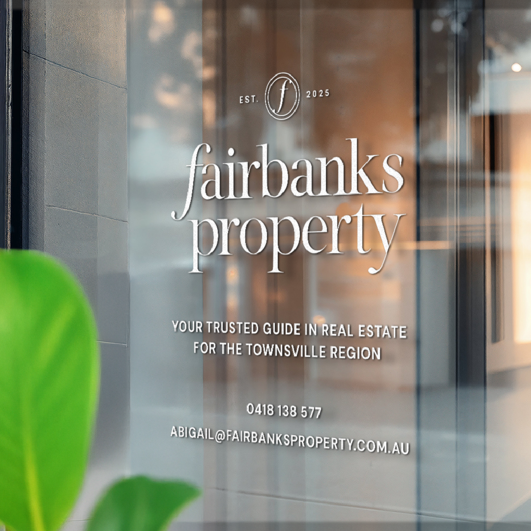 Fairbanks Property window signage