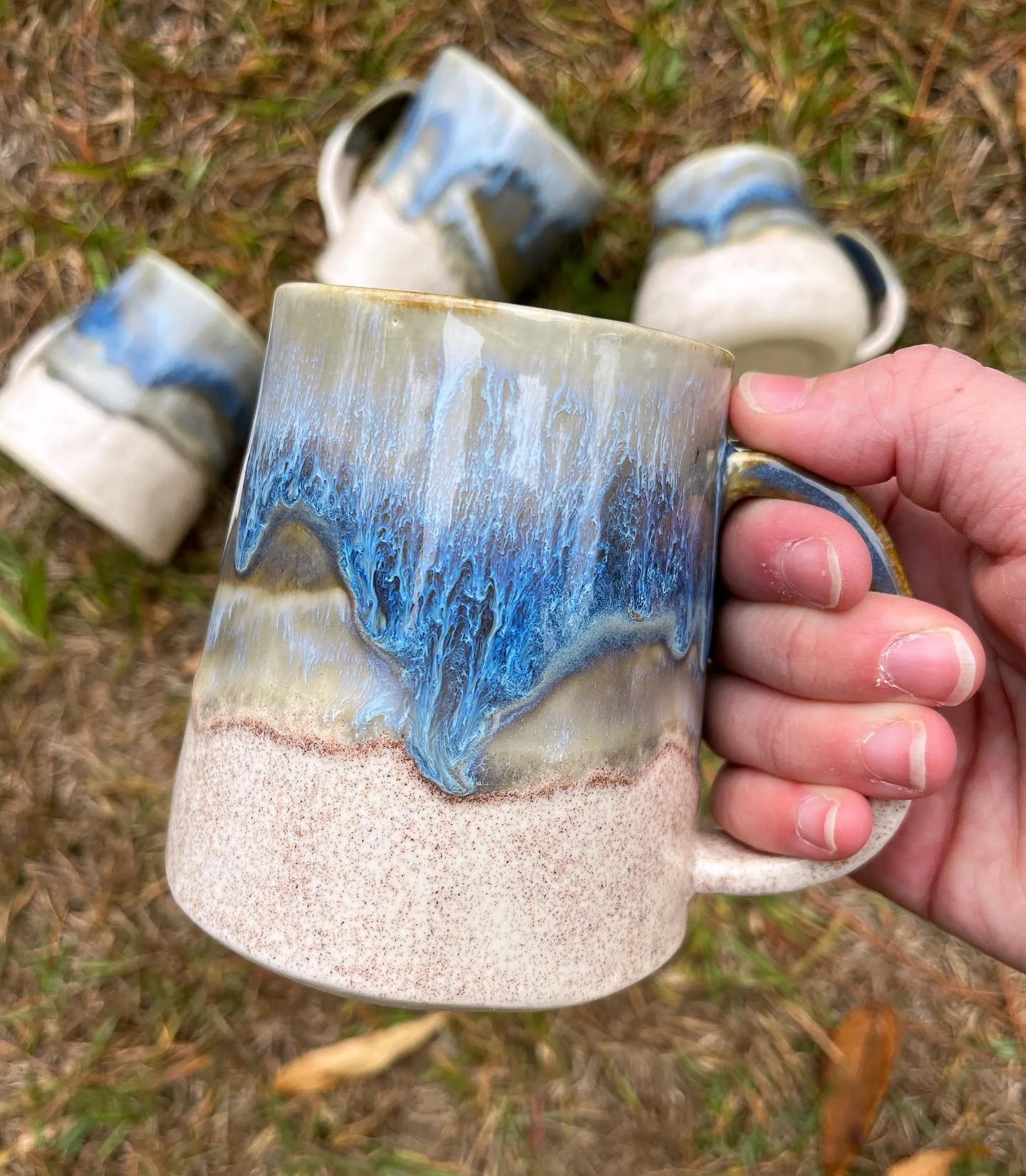 Calico is only two days away and we are super excited to see everyone again! We just unloaded the first kiln for Calico and I can&rsquo;t get over the drips on these mugs. 😍 Head over to our stories to get a peek at everything else from today&rsquo;