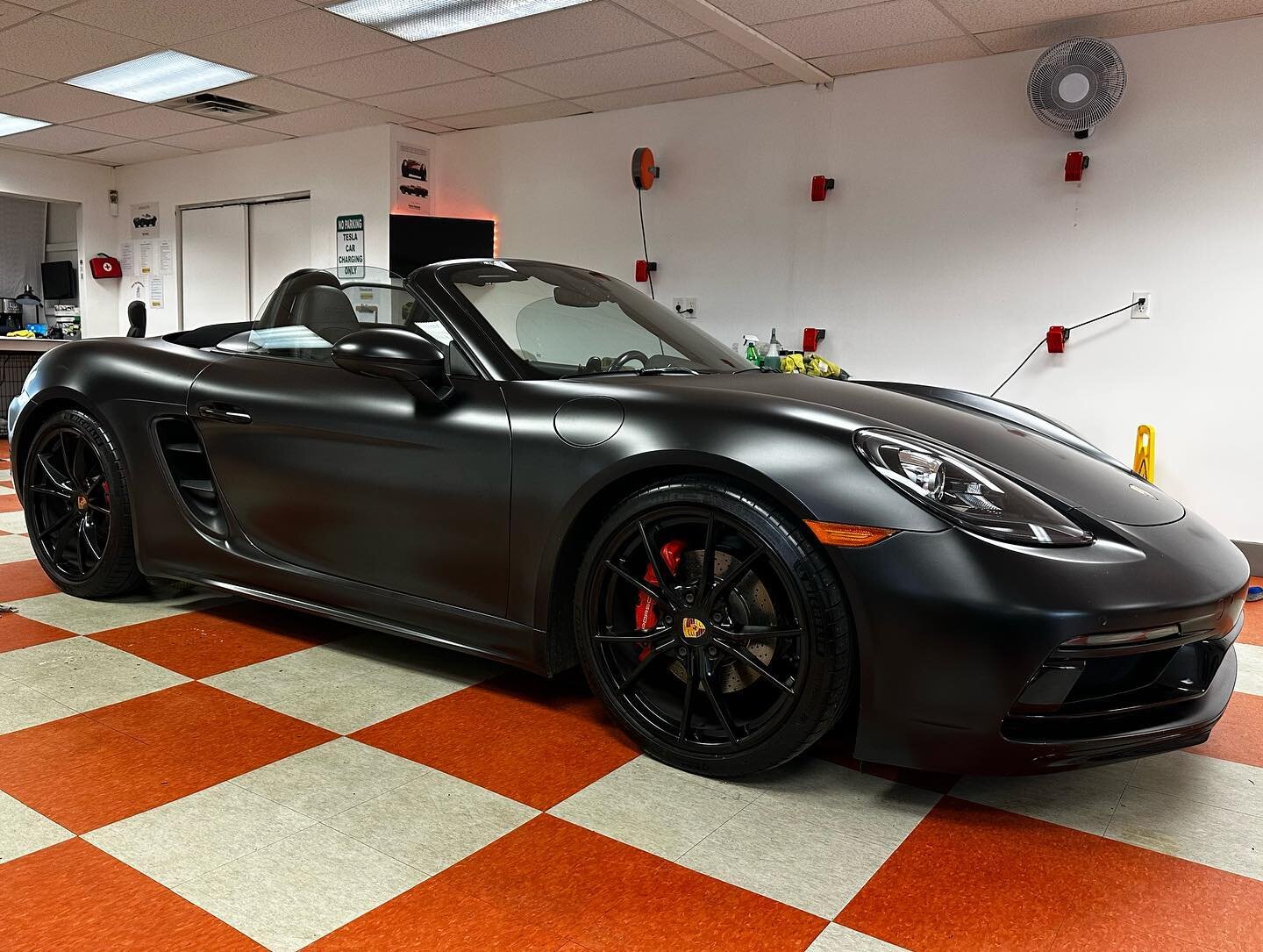 Today&rsquo;s Detail: Porsche Boxter GTS in for our Premium Package Detail and Odor Removal. #porsche #boxter #boxtergts #porscheboxster #car #auto #black #delco #chesco #montco #luxurylifestyle #luxury