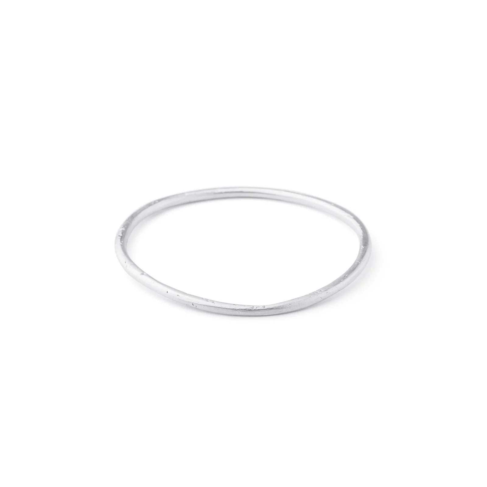 OTF Texture Bangle Silver