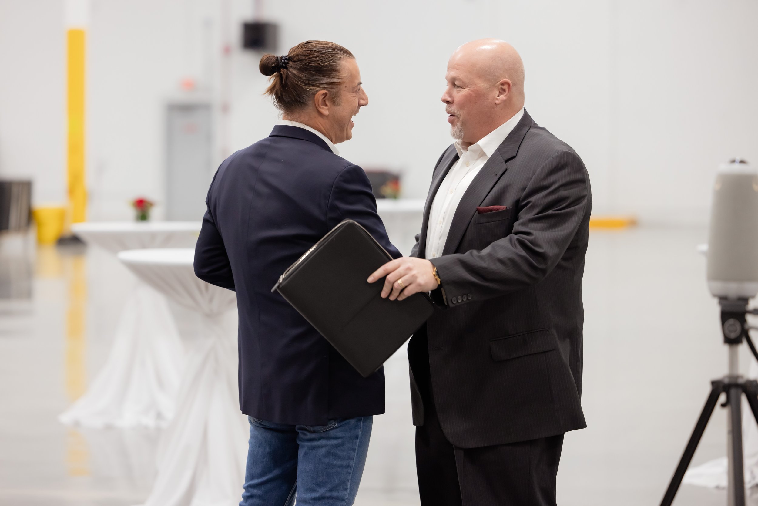 business men shaking hands