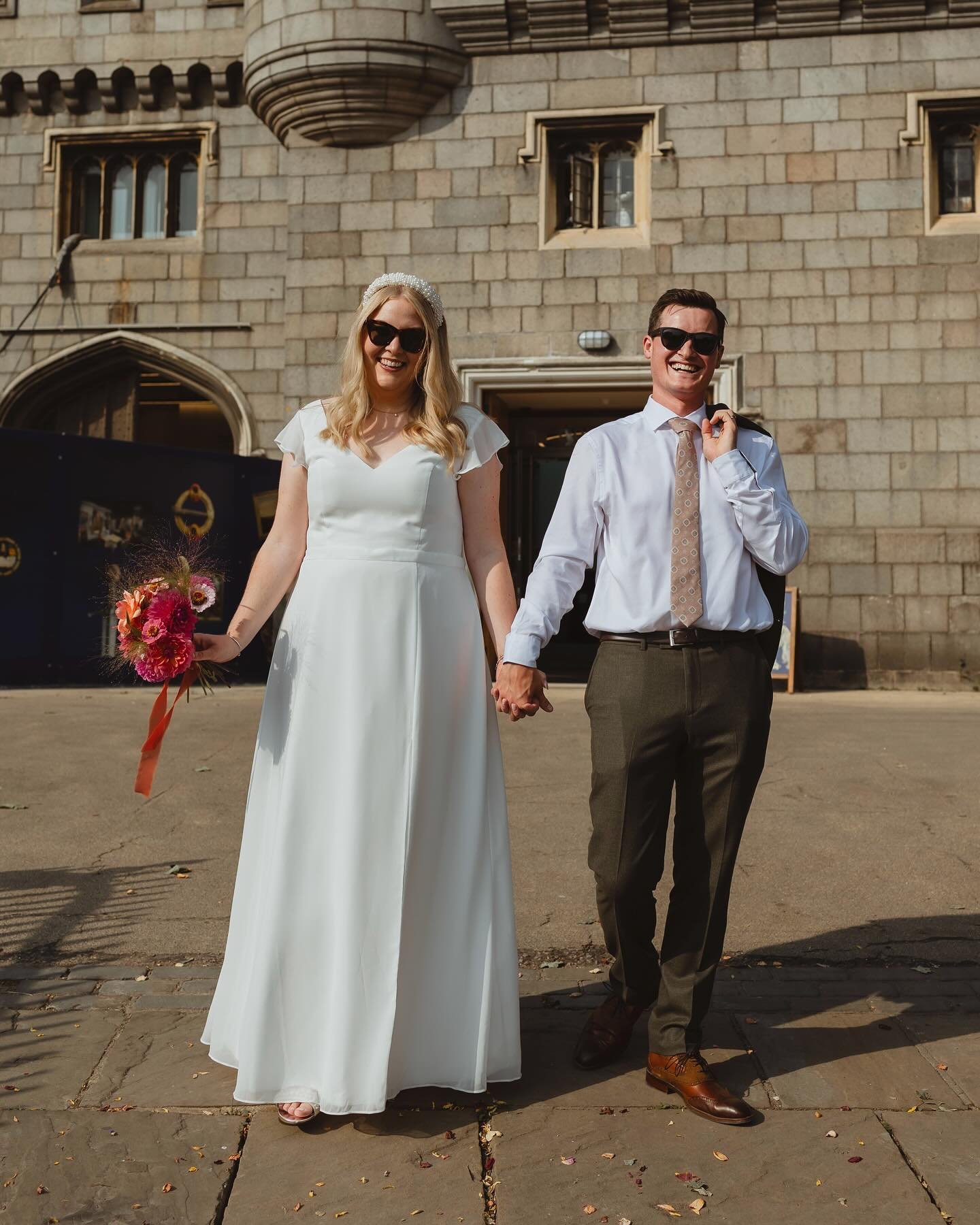 Excited to share some of my favourites from Alice and Chris&rsquo; special day last month. Ahead of their big celebration with family and friends on their farm, they had an intimate legal ceremony at Norwich Castle with their nearest and dearest. I f