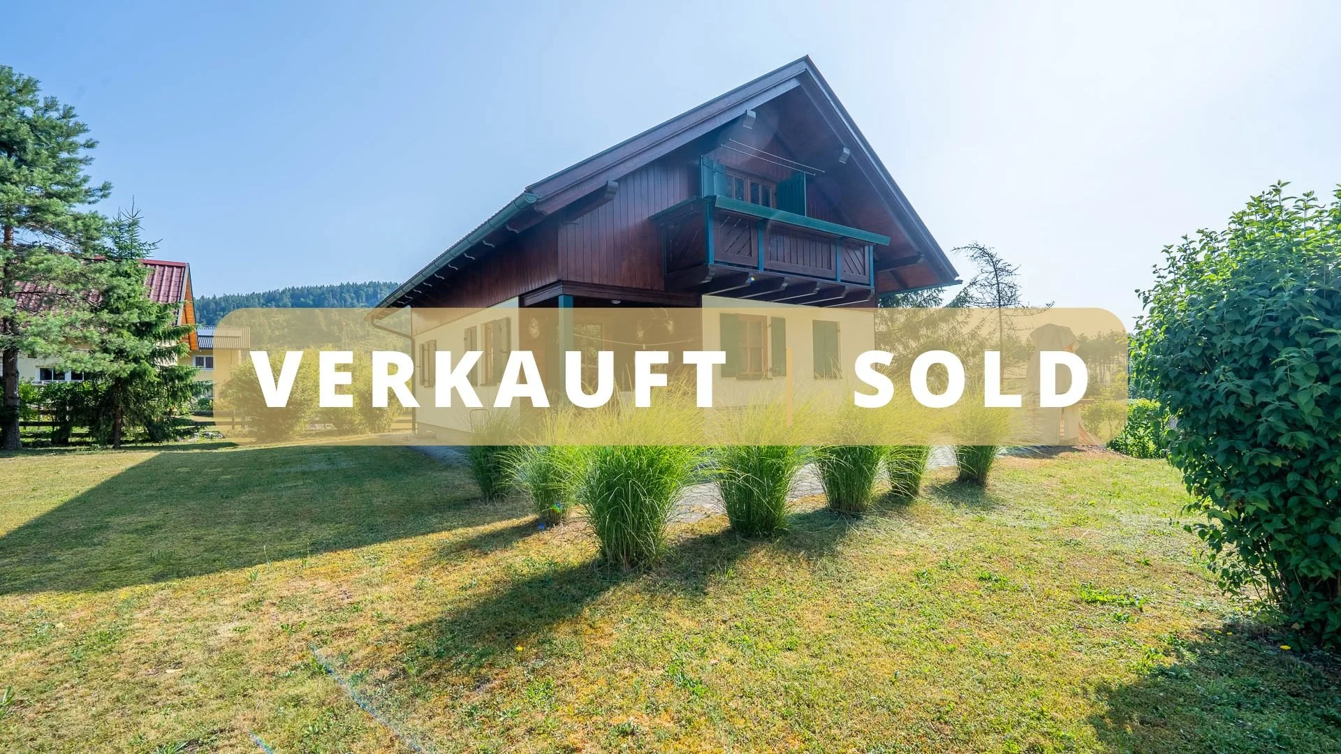 VERKAUFT: Alpines Einfamilienhaus mit Gartenidylle nahe Faaker See