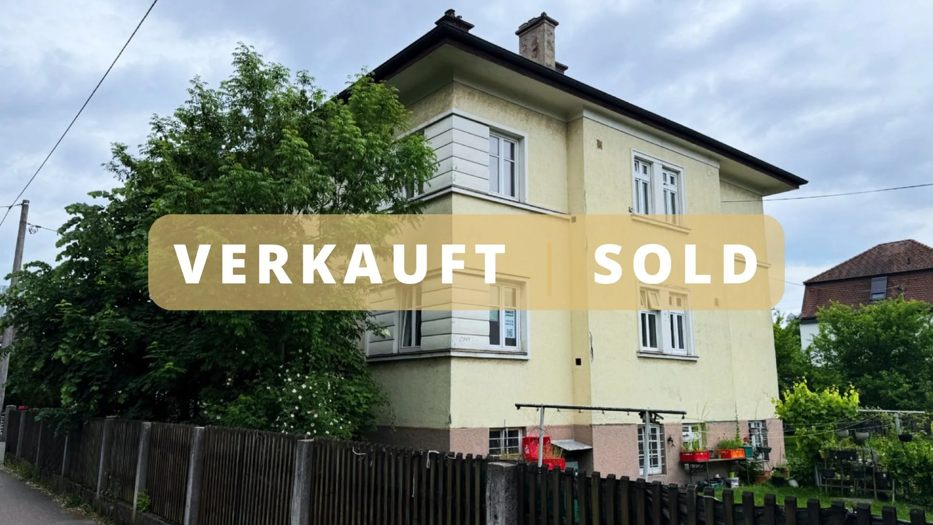 VERKAUFT: Anlageobjekt in Linz - Charmantes Mehrparteienhaus mit Garten und Potenzial