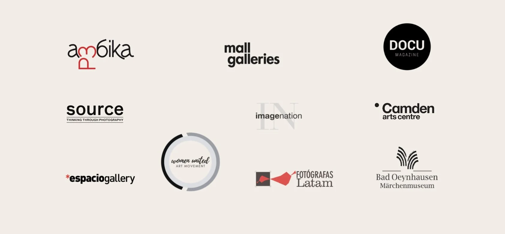 Selected press features, exhibitions, and institutional platforms associated with photographer Beatriz Perez